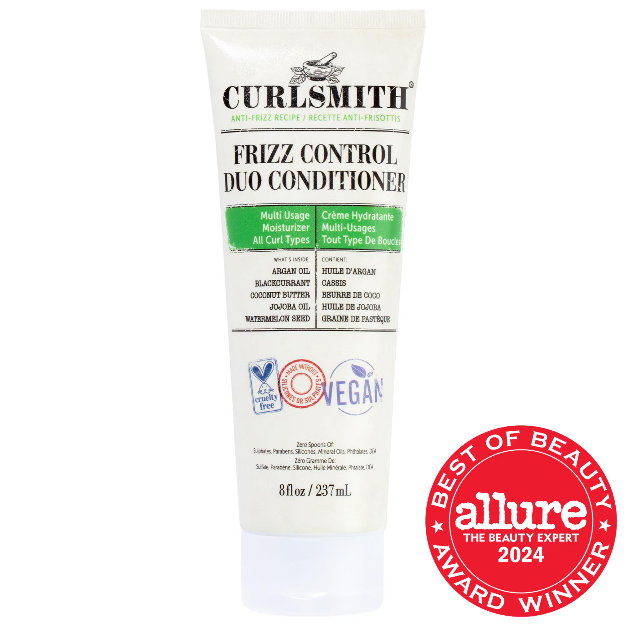 Curlsmith Frizz Control Duo Conditioner 8 oz / 237 ml | Sephora (US)
