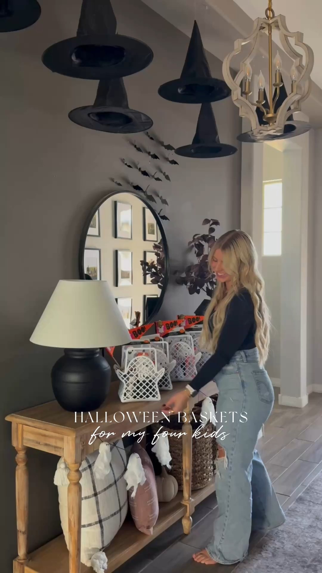 Halloween boo baskets for my four kids! These cute ghost baskets from last year are back and just $4 👻

#LTKKids #LTKHalloween #LTKSeasonal