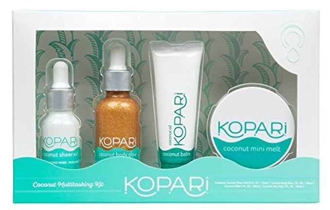 Kopari Coconut Multitasker Kit - This Hydrating, Travel Size Kit Includes Our Coconut Melt, Coconut  | Amazon (US)