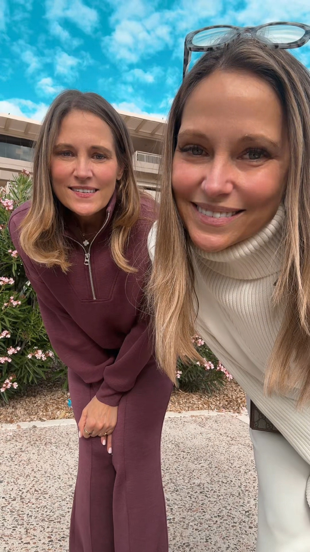 We so appreciate your concern. We are safe and enjoying our time in AZ.

We are wearing size medium in these sets.

#LTKOver40 #LTKootd #LTKdayinmylife