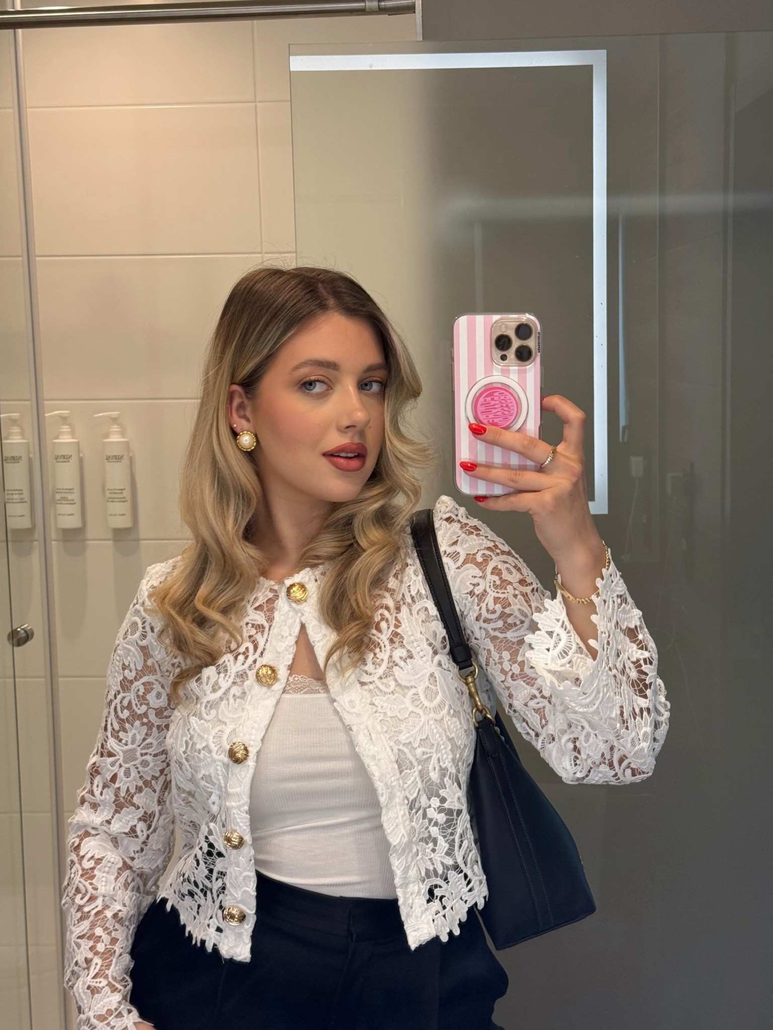 Lace crochet shirt ✨ classy , feminine top


#LTKStyleTip #LTKSummerEdit #LTKWorkwear