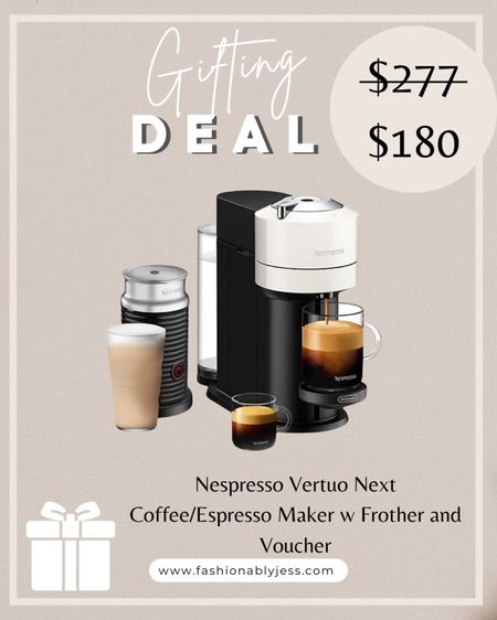 Can’t believe the SALE on this Nespresso coffee machine with frother! Great gift for a coffee lover! 

#LTKsalealert #LTKhome #LTKGiftGuide