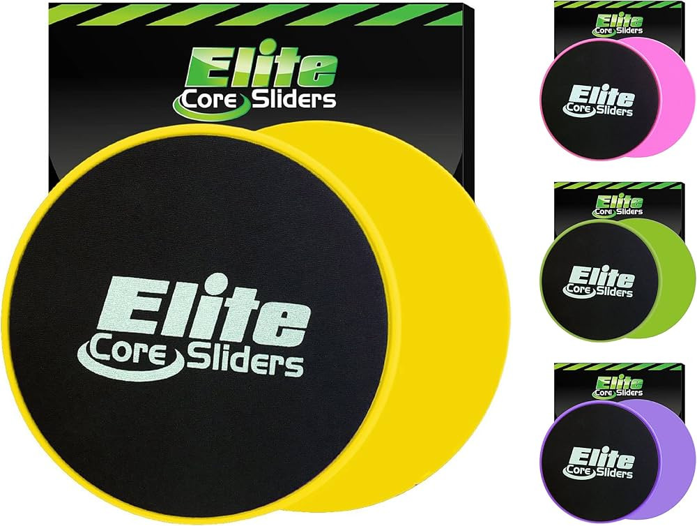 Elite Sportz Core Sliders for Working Out - Pack of 2 Compact, Dual Sided Gliding Discs for Full ... | Amazon (US)