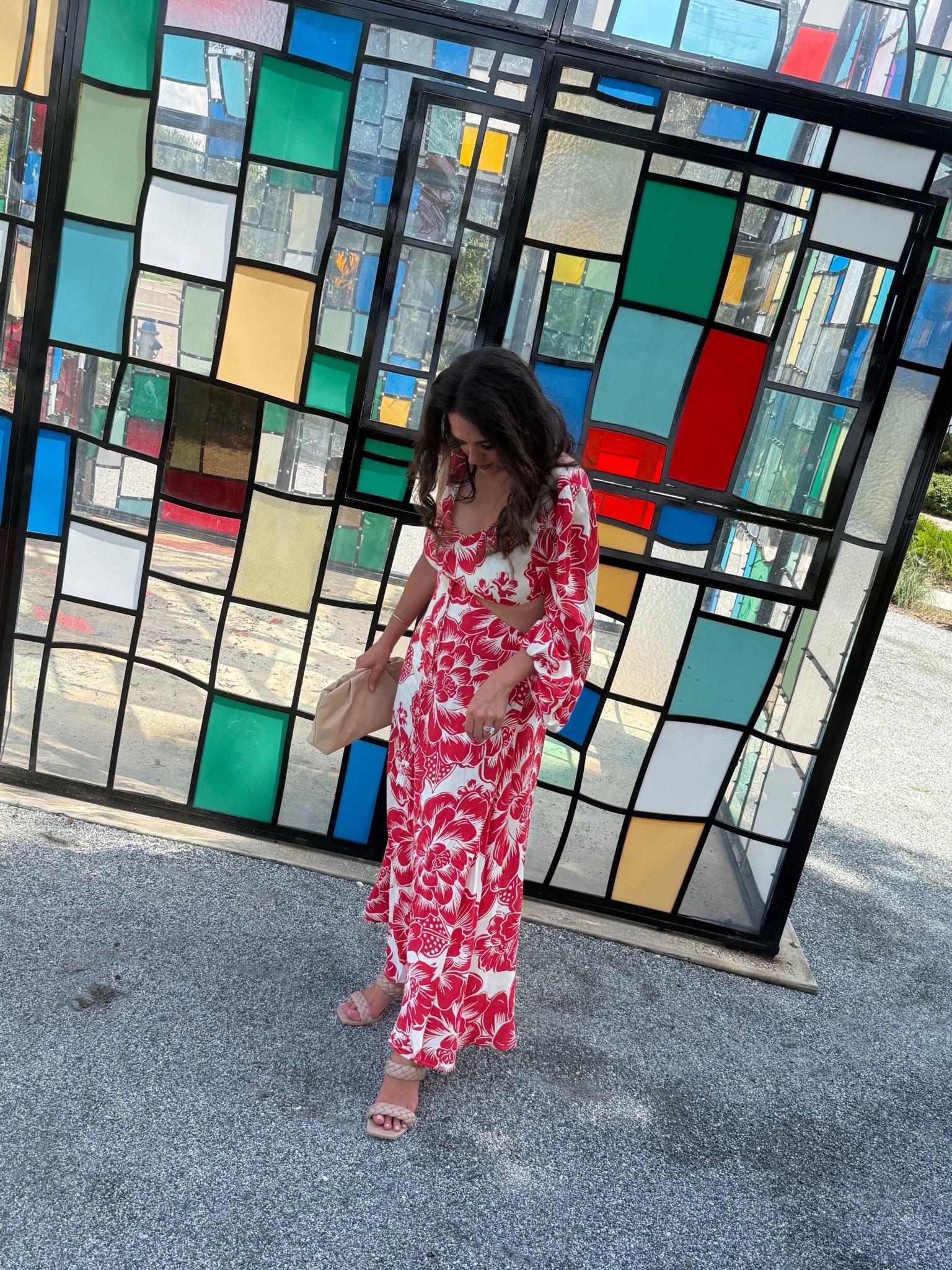 Resort outfit or date night dress perfect for summer vacation.  This slouchy bag is having a moment, can be used as clutch or crossbody bag, and is such a great price. These braided heels are so comfy, can wear all day and night. The Farm Rio dress is out of stock, so I’ve linked similar vibes from Amazon. 

Farm Rio
Anthropologie 
Target

#LTKSummerEdit 

#LTKStyleTip #LTKMidsize #LTKSaleAlert