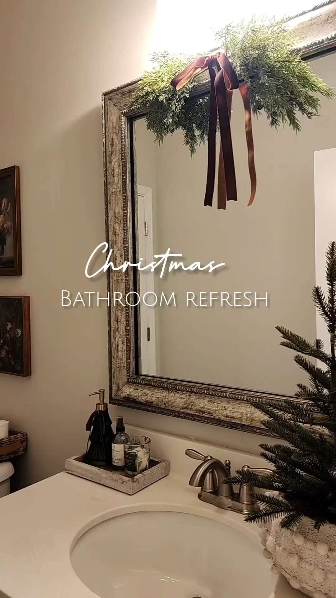 Holiday Bathroom Inspo!  

 #LTKHoliday #LTKSeasonal #LTKHome