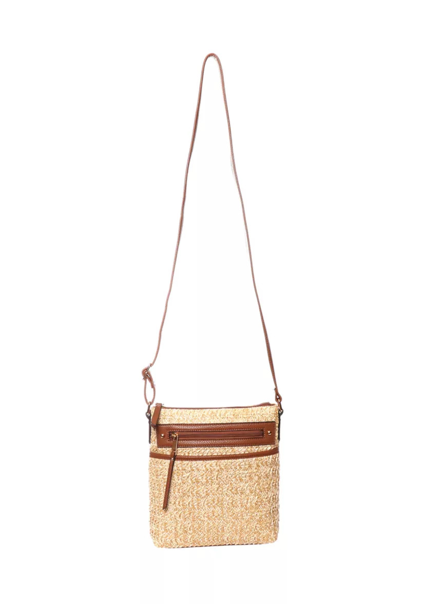 Straw Crossbody Bag | Belk