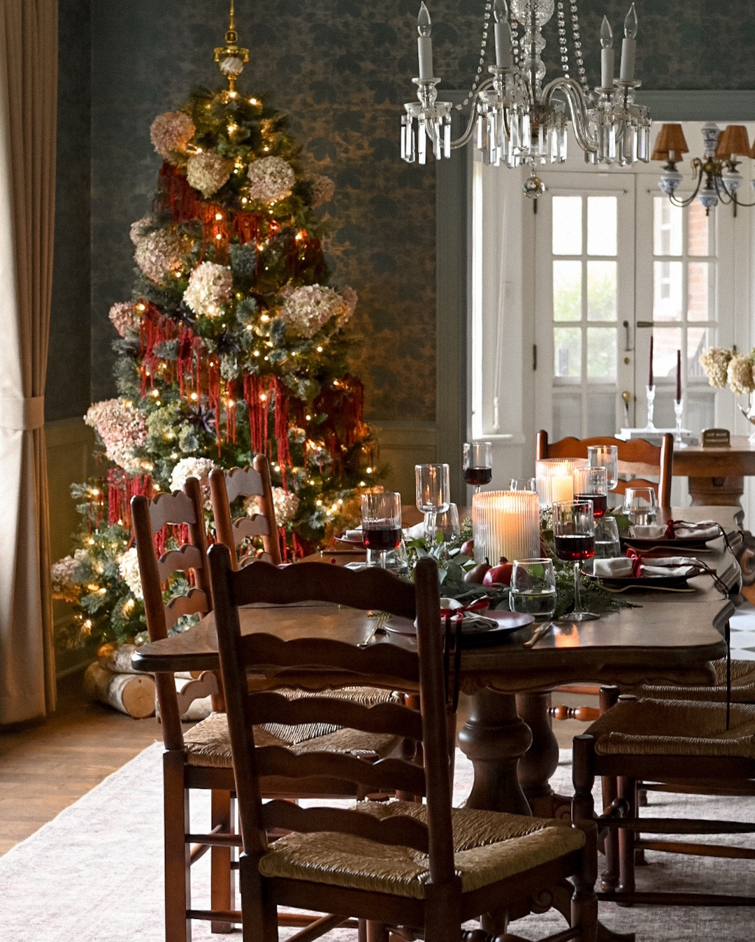 My kind of Thanksgiving prep!  Easy tablescapes with real seeded eucalyptus and seasonal fruits  

#LTKHome #LTKHoliday