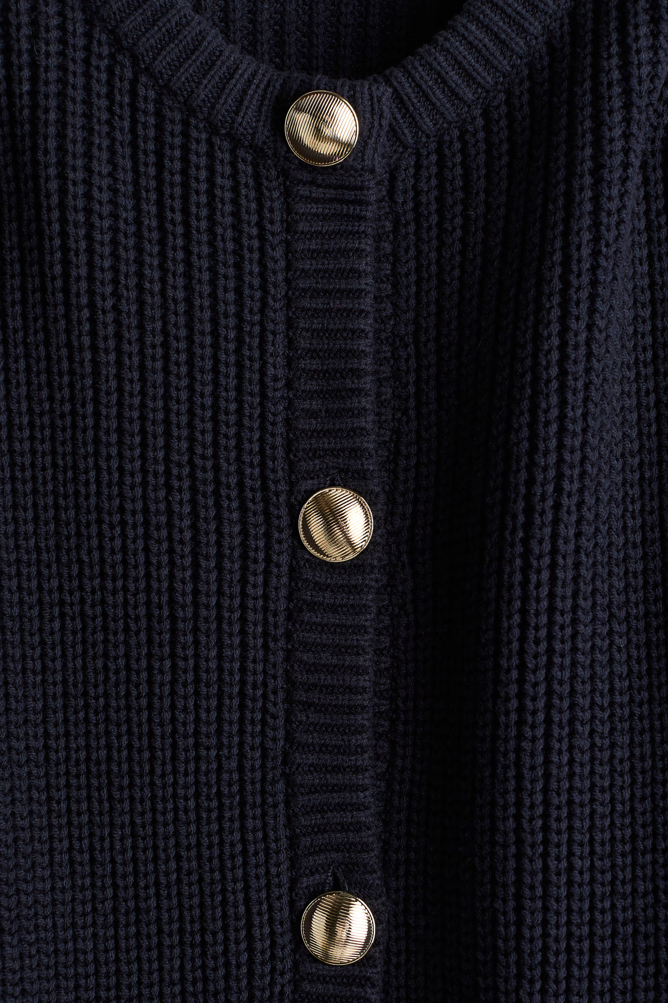 Rib-knit cardigan | H&M (UK, MY, IN, SG, PH, TW, HK)