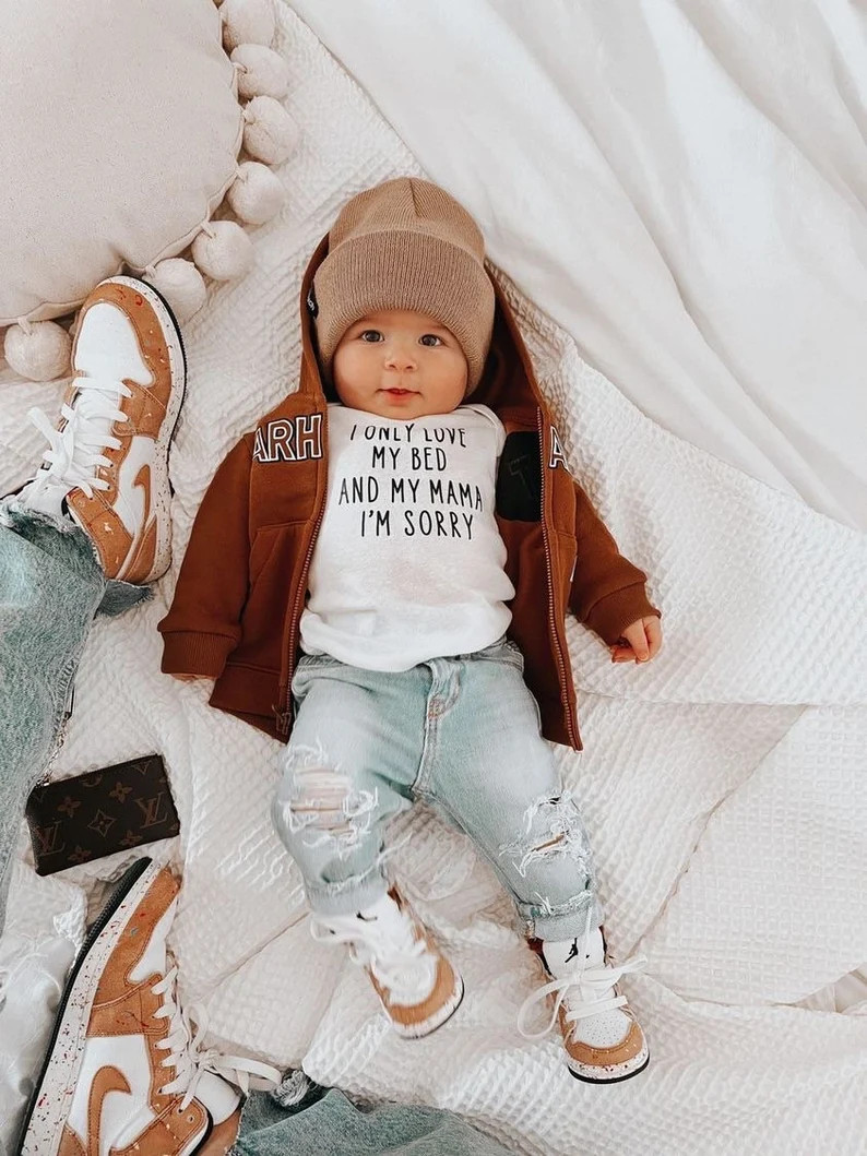 I Only Love My Bed and My Mama, I’m Sorry Bodysuit/T-Shirt, Drake Lyrics, Music Shirt, Baby Clo... | Etsy (US)