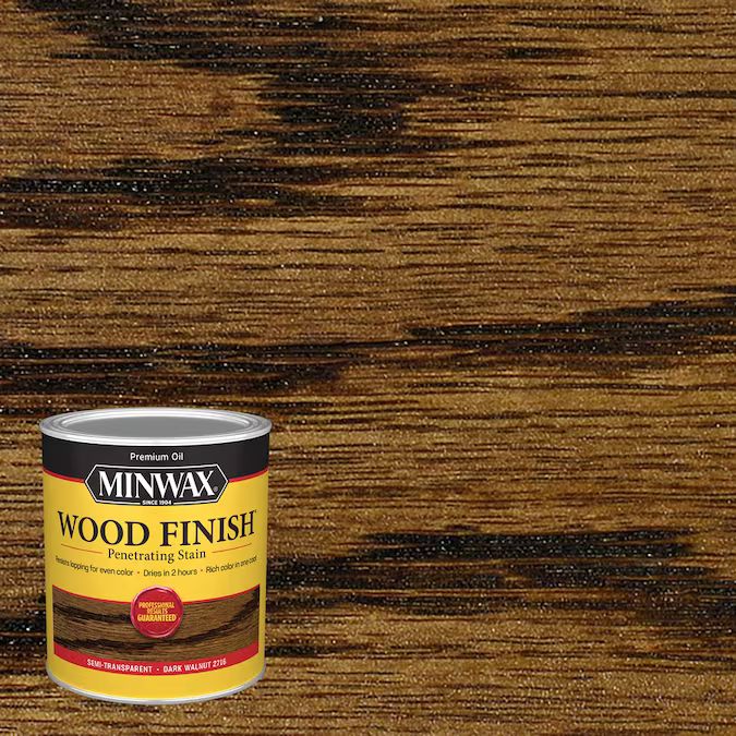 Minwax Wood Finish Oil-Based Dark Walnut Interior Stain (1-Quart) | Lowe's