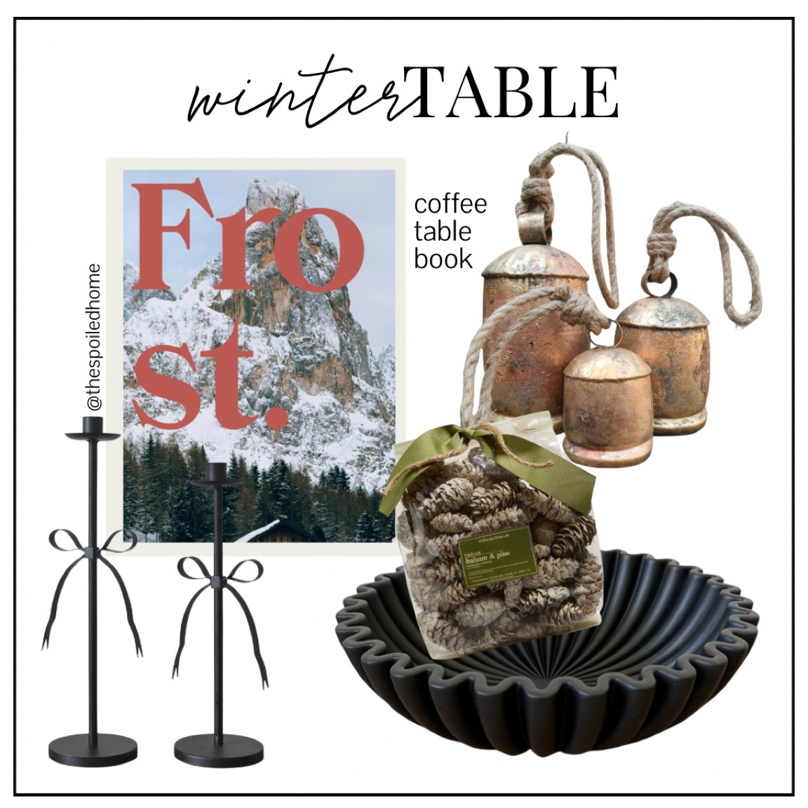 Amazon Winter Table Decor

#LTKSeasonal #LTKHoliday #LTKHome