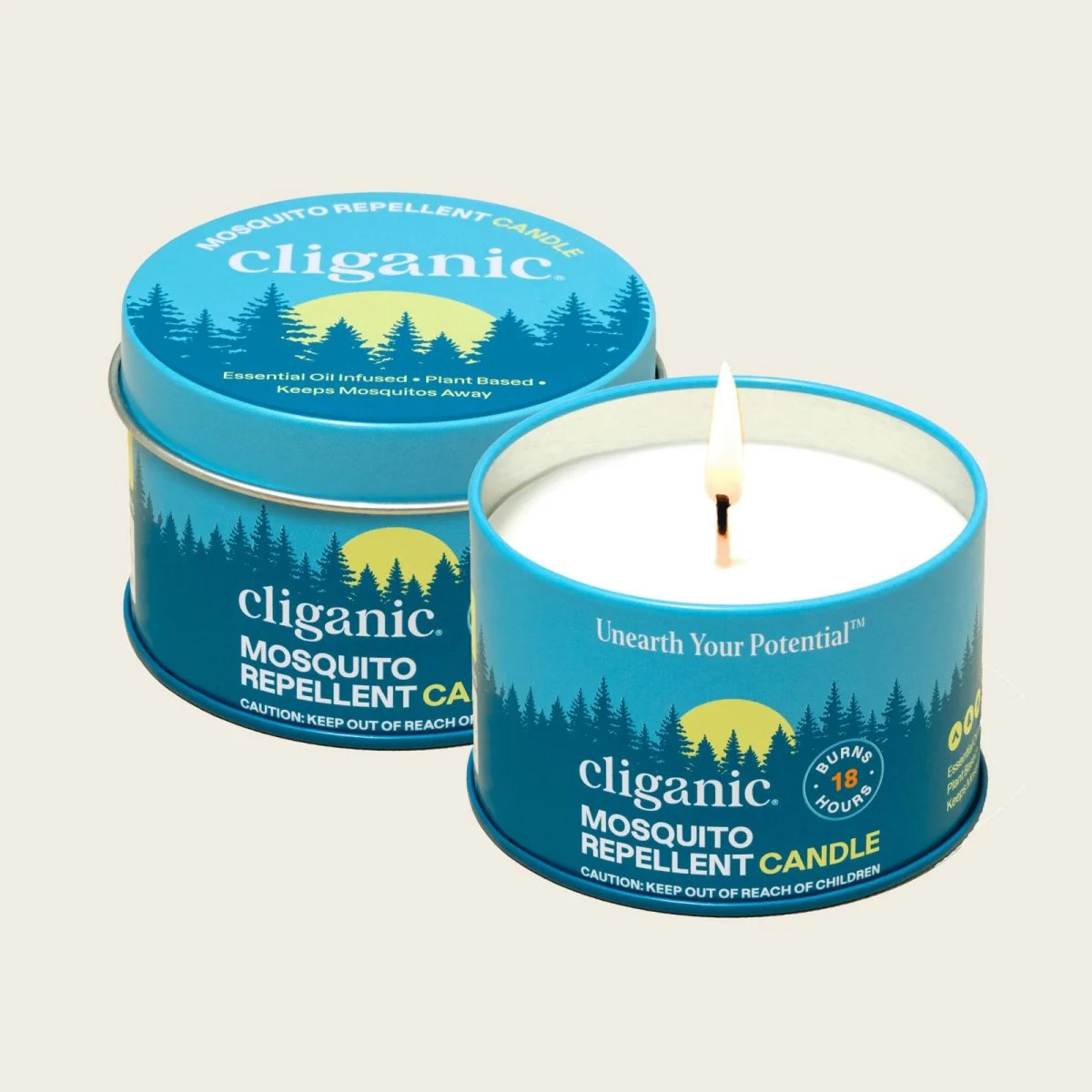 Mosquito Repellent Candles (4oz) | Cliganic