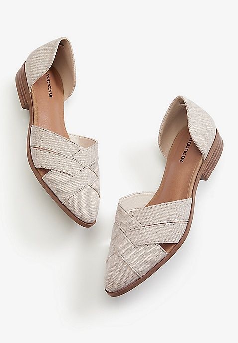 Shelby D'Orsay Flat | Maurices