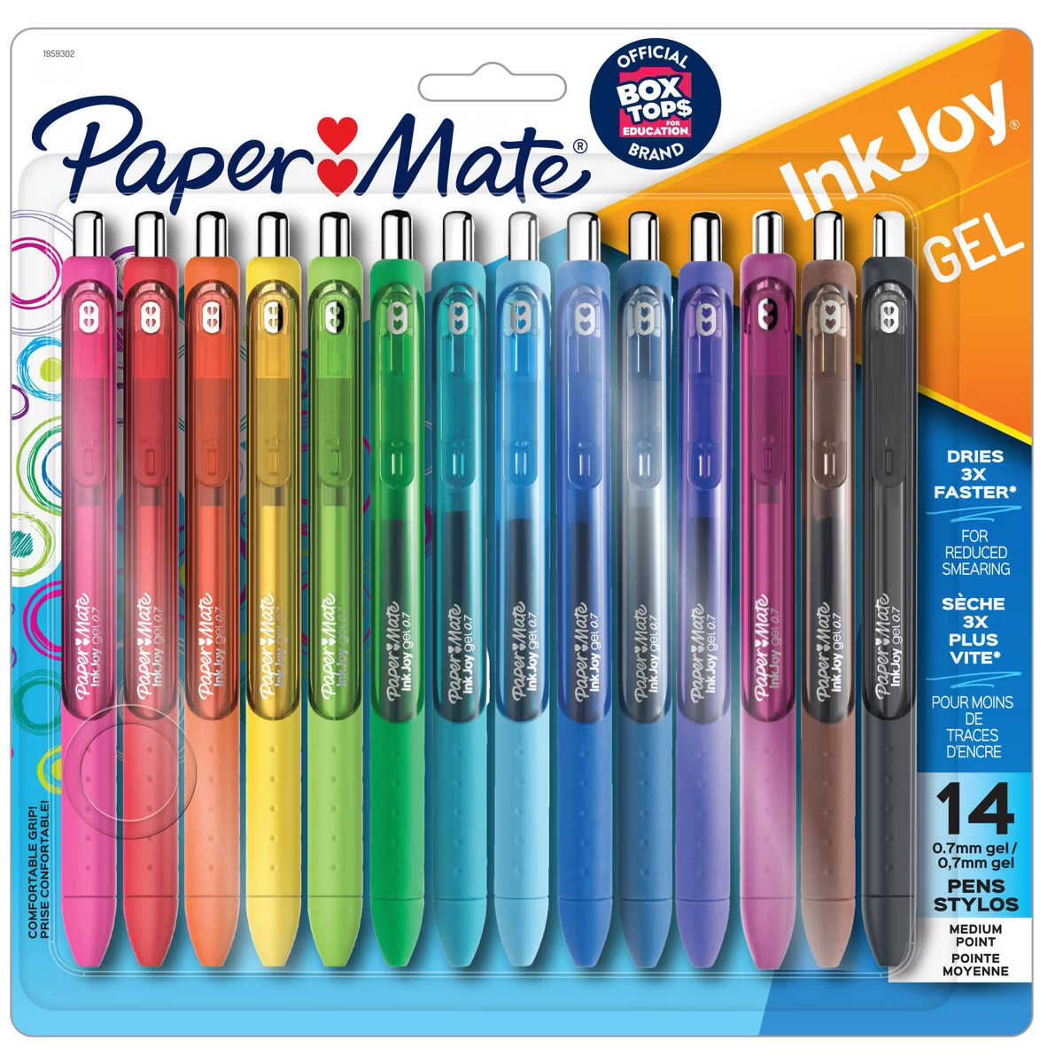 Paper Mate Ink Joy 14pk Gel Pens 0.7mm Medium Tip Multicolored | Target