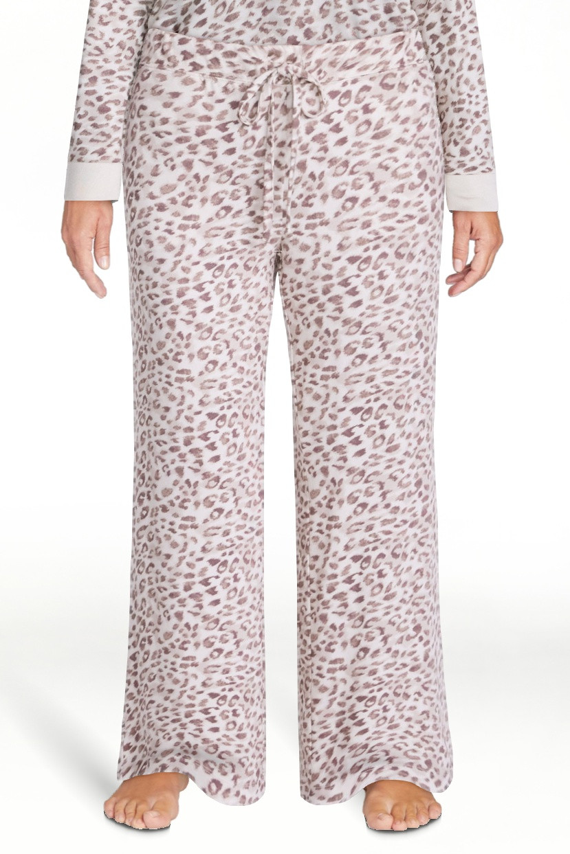Joyspun Women's Cozy Lounge Collection Hacci Knit Sleep Pants, Sizes XS-3X | Walmart (US)