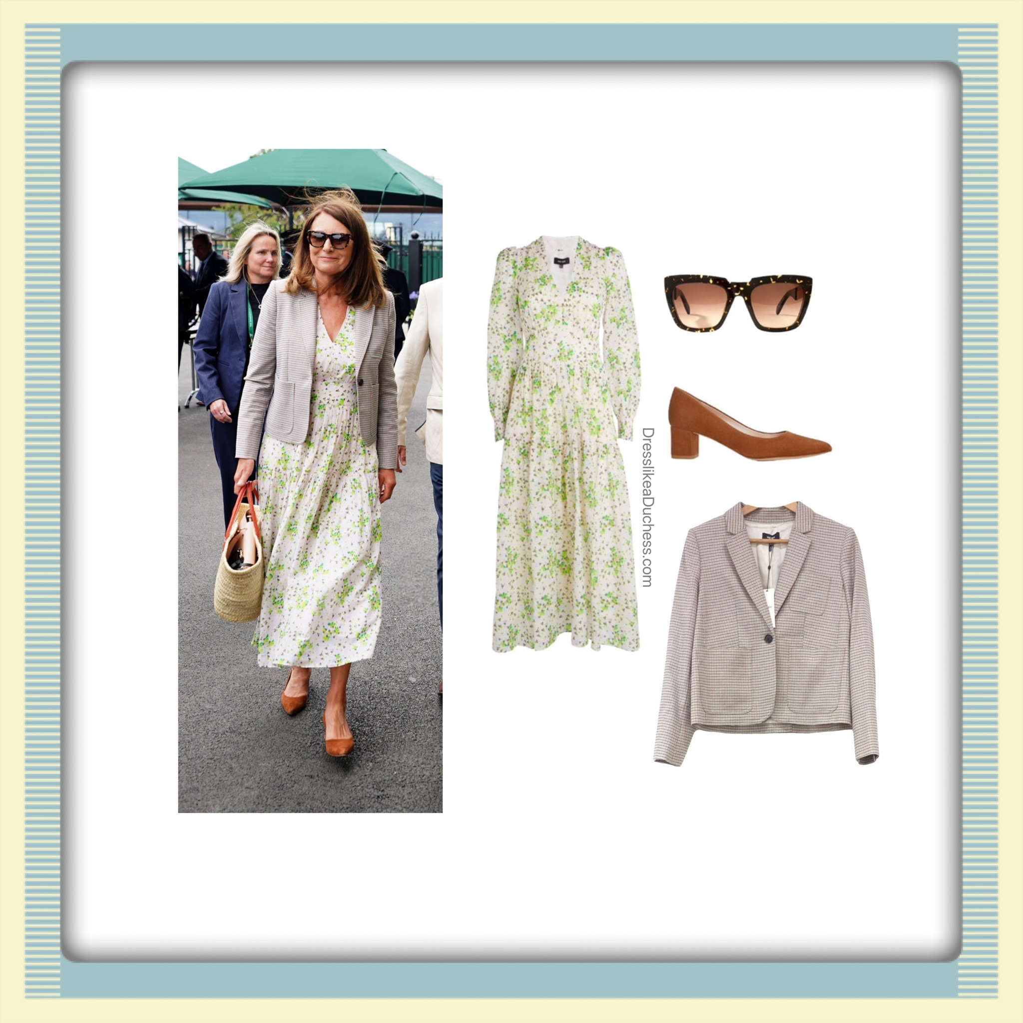 Carole Middleton at Wimbledon 2024 