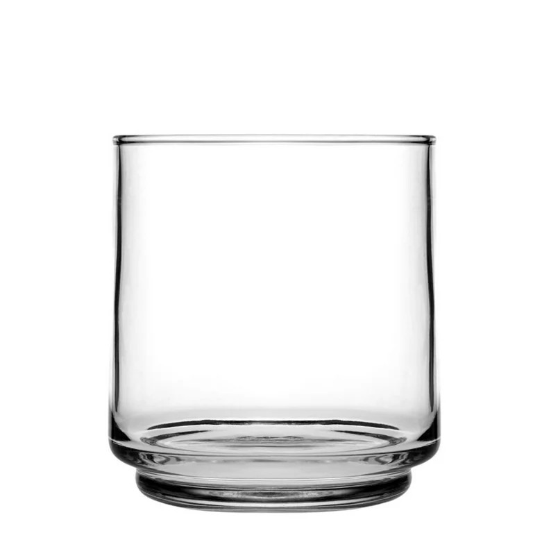 Better Homes & Gardens Avery Clear Footed Lowball Glass, 12 oz - Walmart.com | Walmart (US)