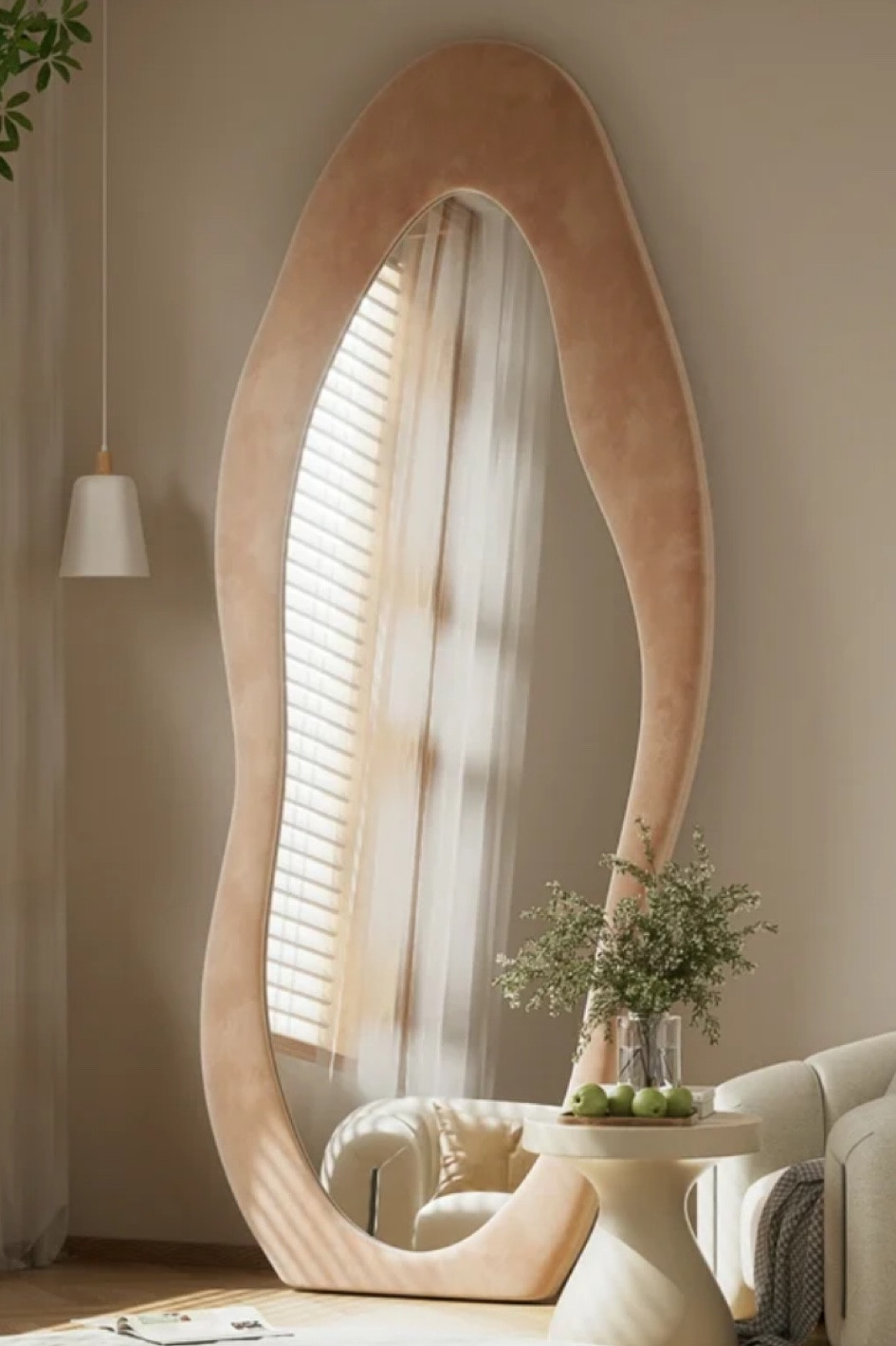 Just ordered this beautiful large full length mirror! Wavy mirror. Walmart find, on sale and affordable! 

#LTKFindsUnder50 #LTKSaleAlert #LTKHome