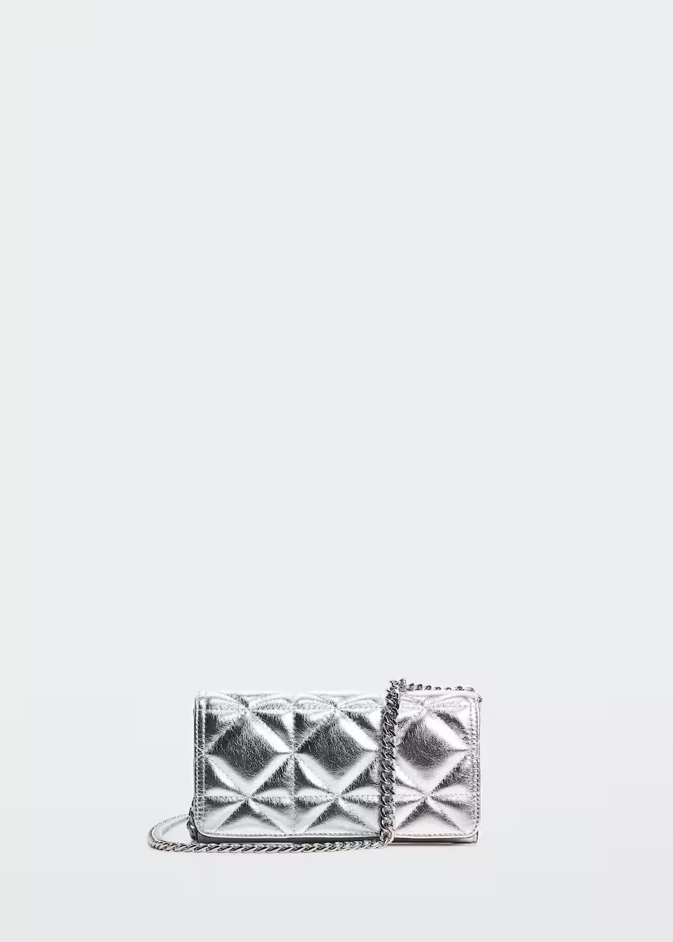 Quilted bag with chain handle | MANGO (US)