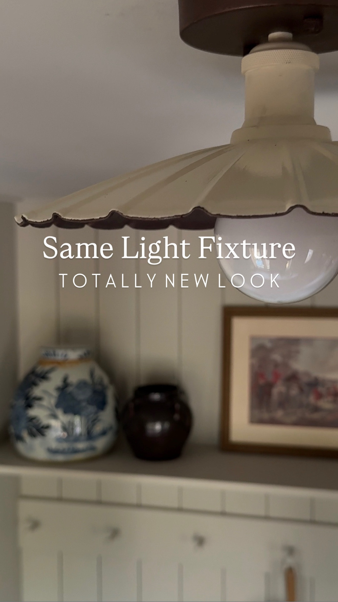 DIY light makeover | flush mount light | laundry room light | mudroom light | pendant light | rub n buff | chalk paint | krylon clear gloss spray 

#LTKSaleAlert #LTKHome #LTKmomlife