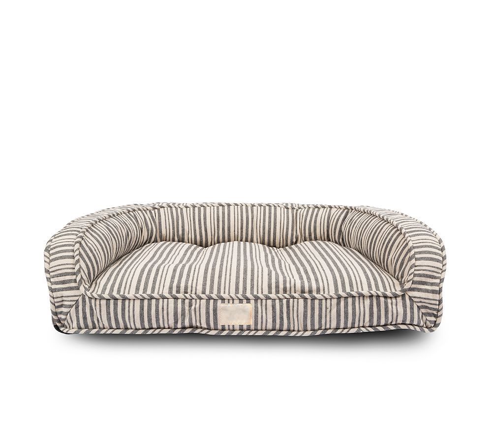 Harry Barker Striped Lounger Pet Bed | Pottery Barn (US)