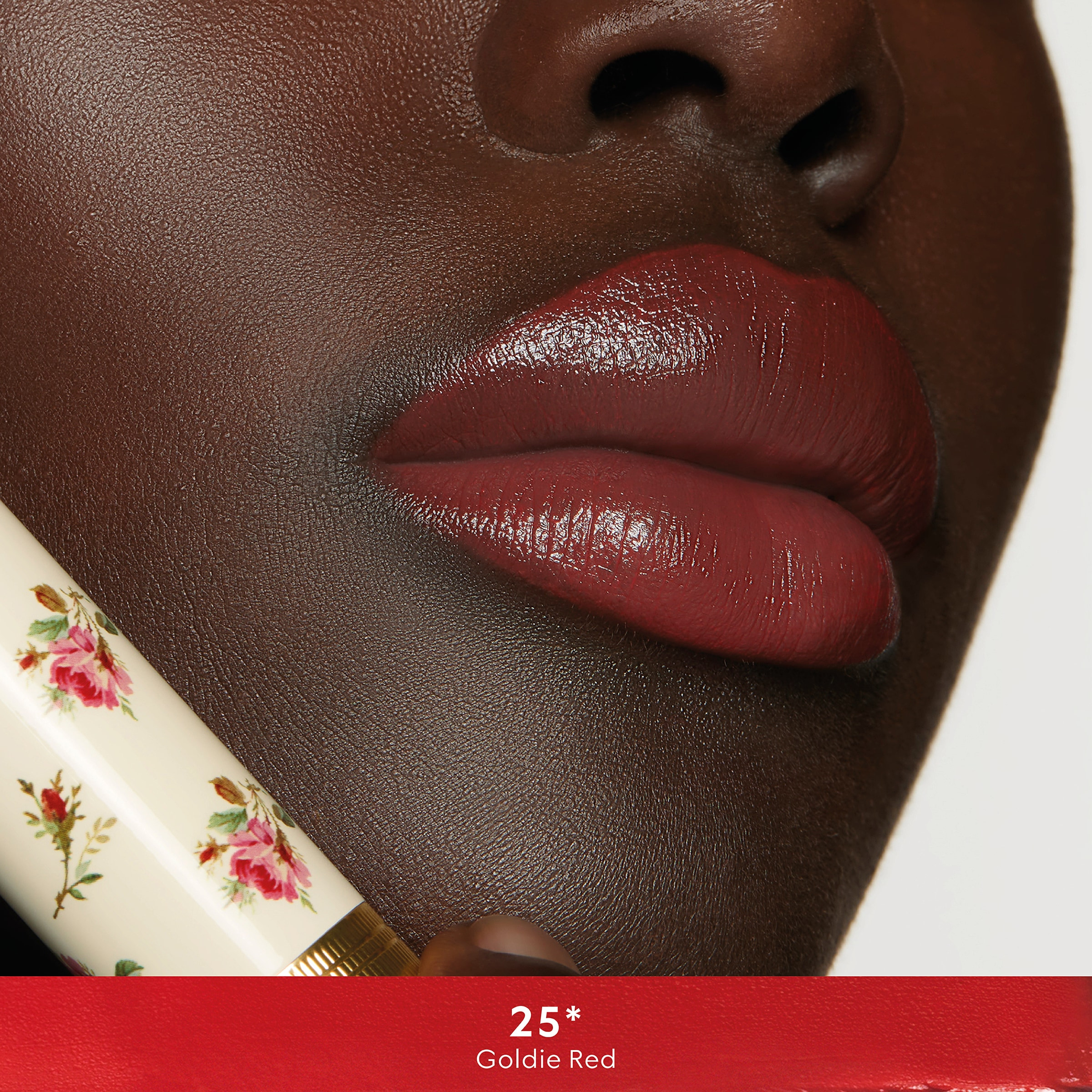 25* Goldie Red, Rouge à Lèvres Voile Lipstick | Gucci (US)