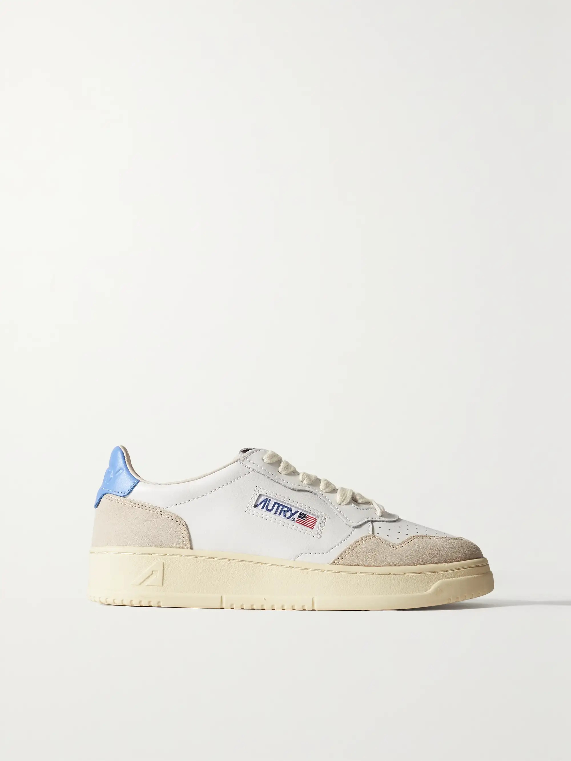 Medalist Low leather and suede sneakers | NET-A-PORTER (US)