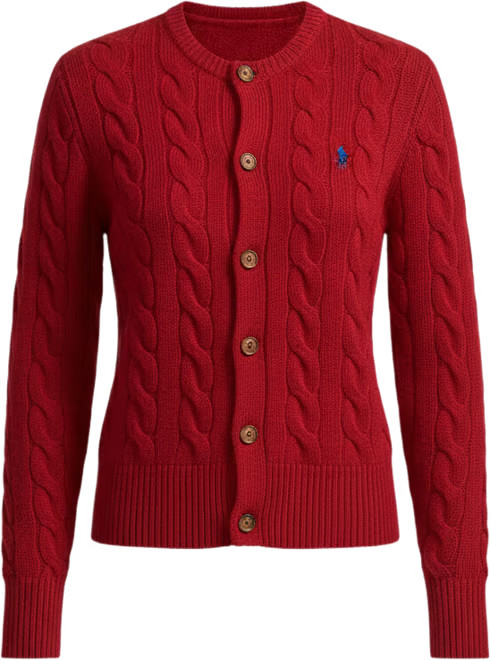 Women's Cable-Knit Wool-Cashmere Cardigan Sweater | Macy's