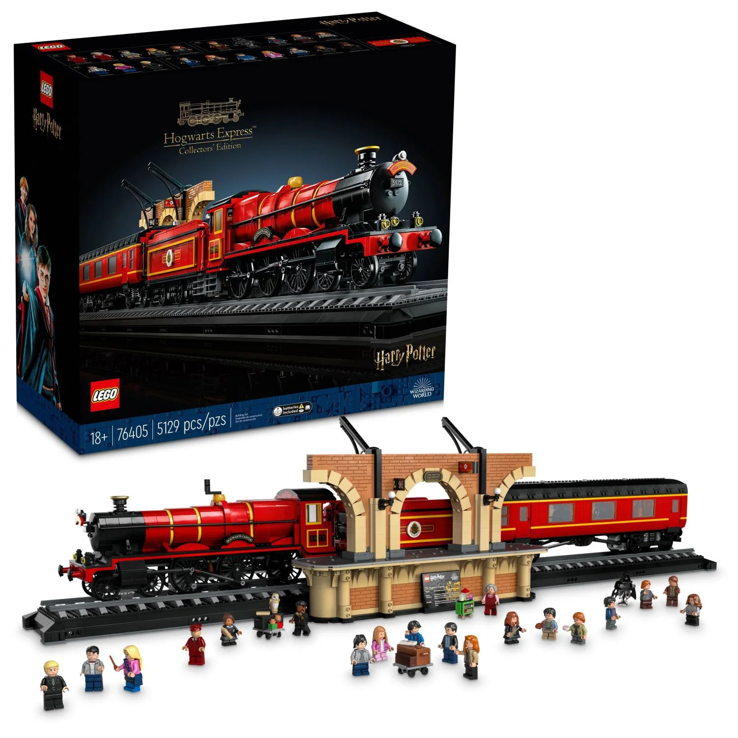 LEGO Harry Potter Hogwarts Express – Collectors' Edition, Iconic Replica Model Steam Train From... | Walmart (US)