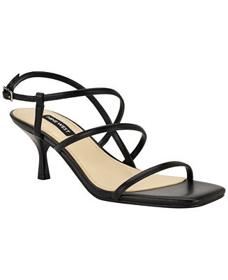Women's Hindy Strappy Kitten Heel Dress Sandals | Macy's