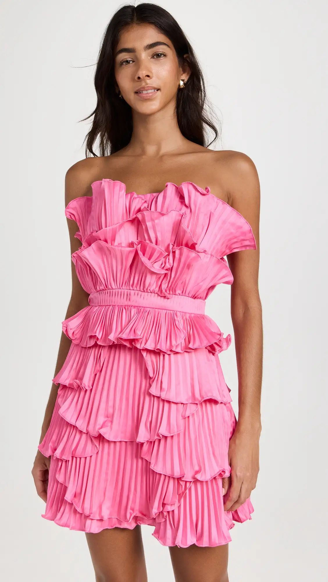 AMUR Reed Pleated Shell Dress | Shopbop | Shopbop