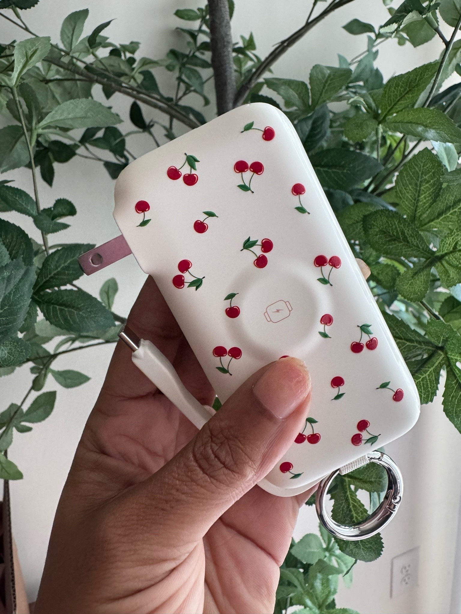 The cutest power bank charger that packs a big punch!! 🍒 

Comes in tons of colors but I love the cherries of course 🙂

#amazonfinds

#LTKdayinmylife #LTKmomlife #LTKTravel