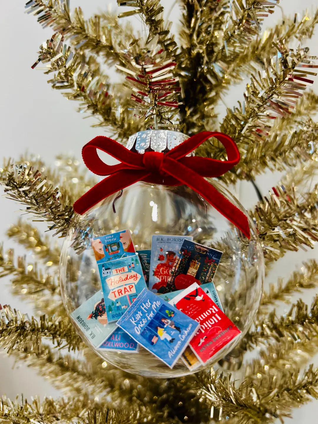 Holiday Romance Book Ornament - Updated 2025 - Etsy | Etsy (US)