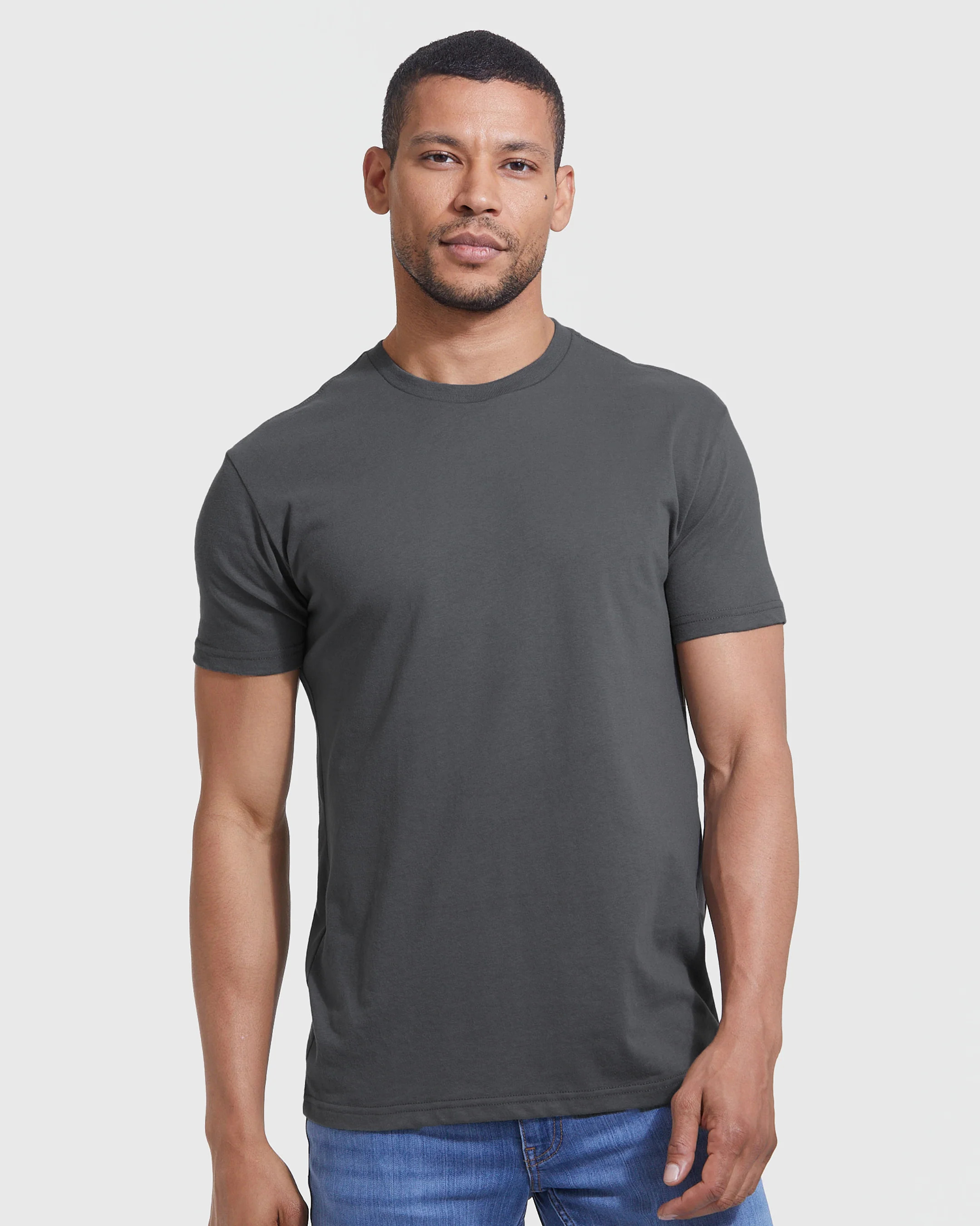 Carbon Crew Neck Tee | True Classic