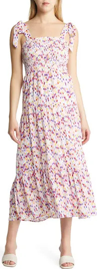 Sam Edelman Confetti Smocked Bodice Maxi Sundress | Nordstrom | Nordstrom