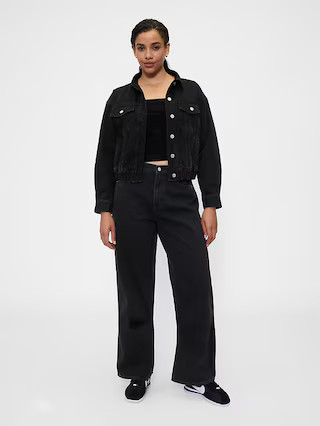 High Rise Wide-Leg Jeans | Gap Factory