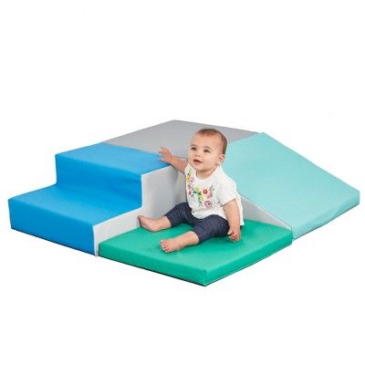ECR4Kids SoftZone Little Me Foam Corner Climber - Indoor Active Play Structure for Babies and Tod... | Target