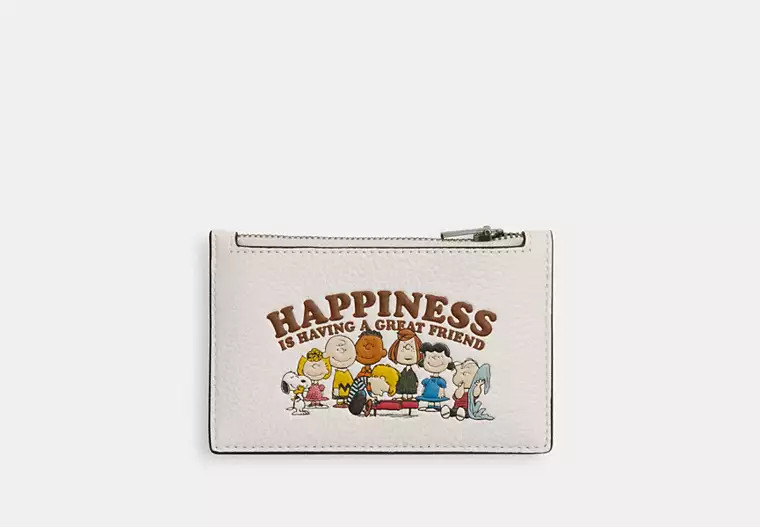 Coach X Peanuts Zip Card Case | Coach Outlet US