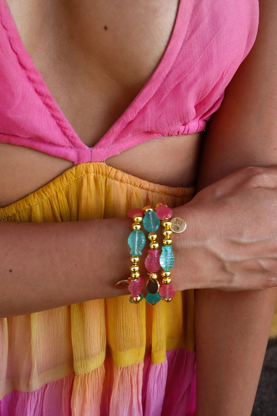 More Fish in the Sea Stretch Bracelet - Etsy | Etsy (US)