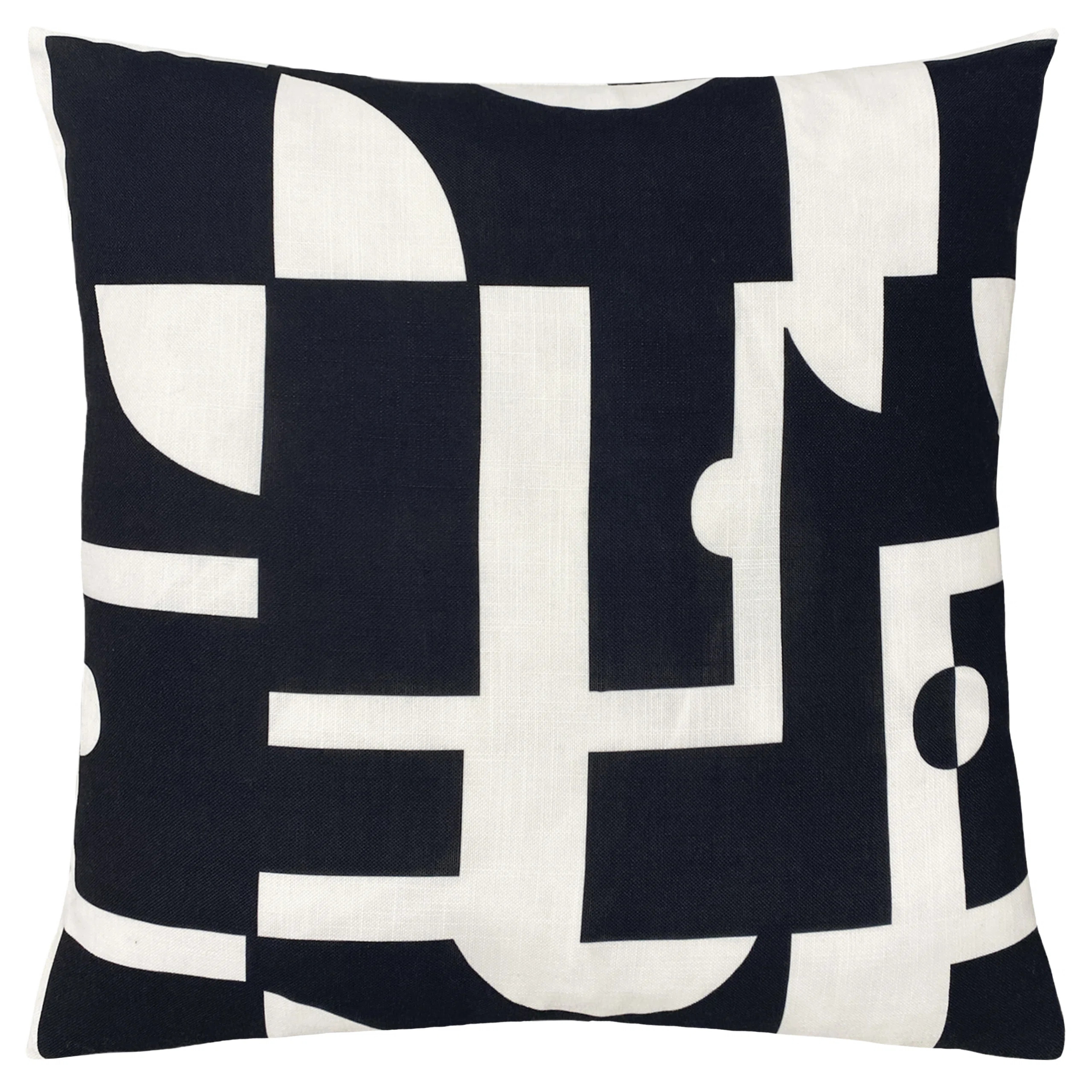 Furn. Manhattan Polyester Filled Cushion, Polyester, Mono | Wayfair UK
