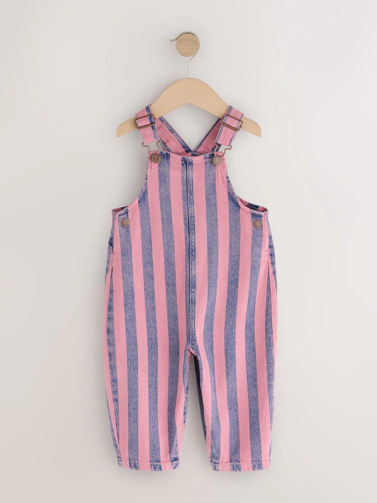 Pink / Navy Blue Denim Dungarees (3mths-7yrs) | Next US
