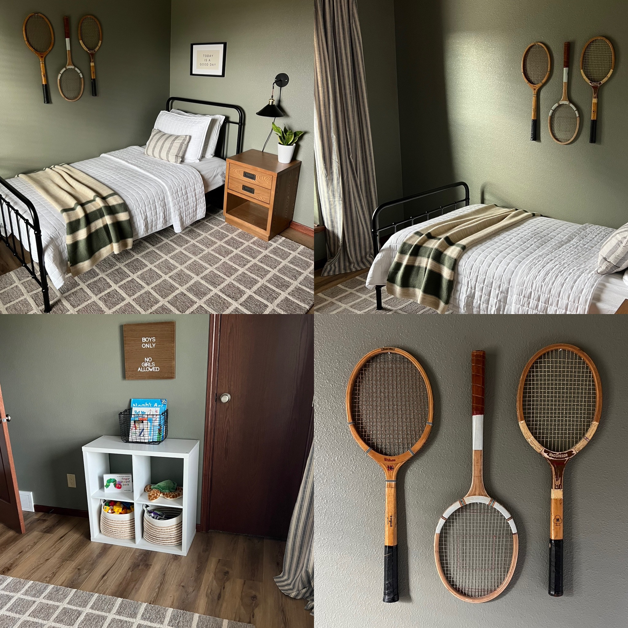 Simple boy bedroom ❤️