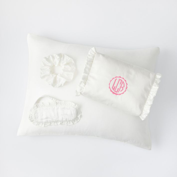 Ruffle Sateen Gift Set | Mark and Graham