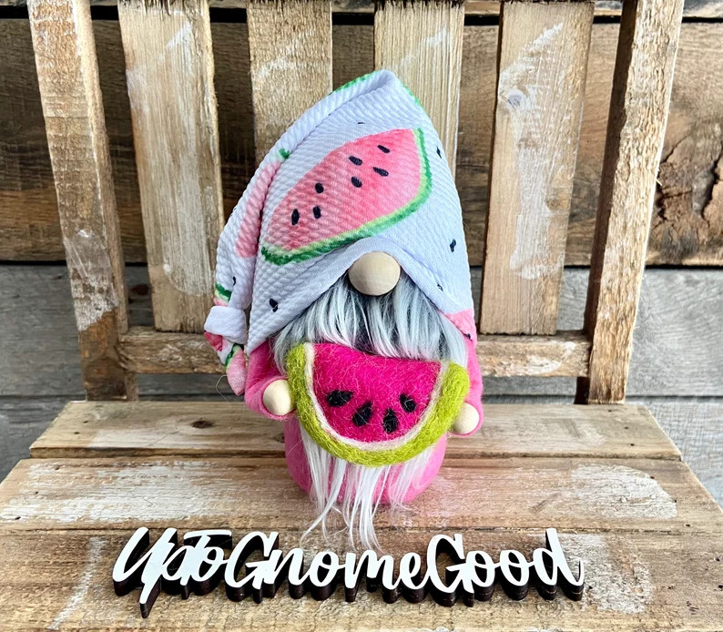 Watermelon Gnome | Etsy | Etsy (US)