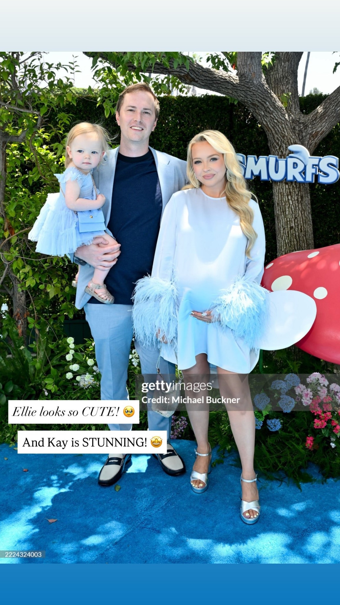 Smurf blue carpet family look!

#LTKParties #LTKFamily #LTKStyleTip