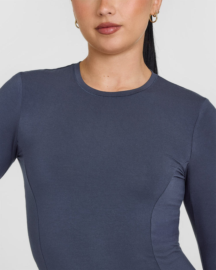 Mellow Soft Long Sleeve Top 
 True Blue | Oner Active (UK / US)