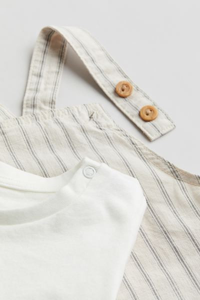 2-piece cotton set | H&M (UK, MY, IN, SG, PH, TW, HK)