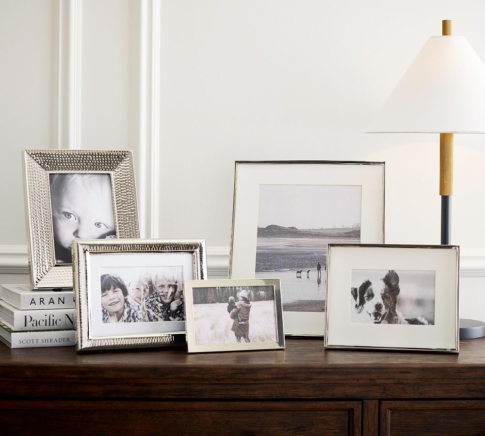 Silver Hammered Assorted Frames | Pottery Barn (US)