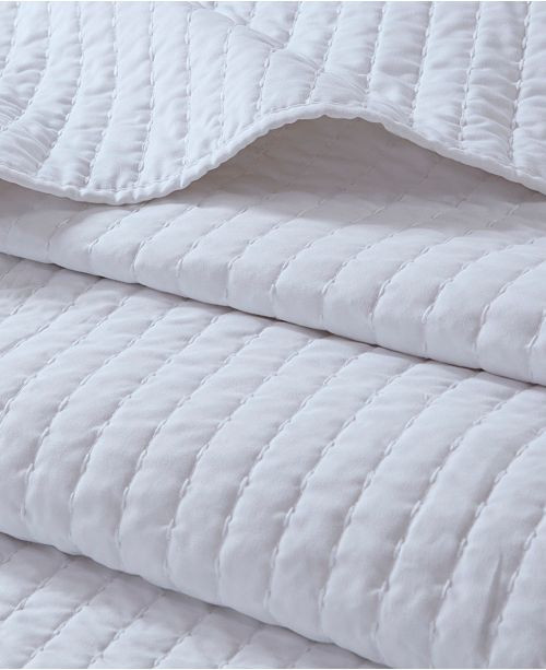 Madison Park Keaton 3-Pc. Reversible Quilted Full/Queen Coverlet Set & Reviews - Bed in a Bag - B... | Macys (US)