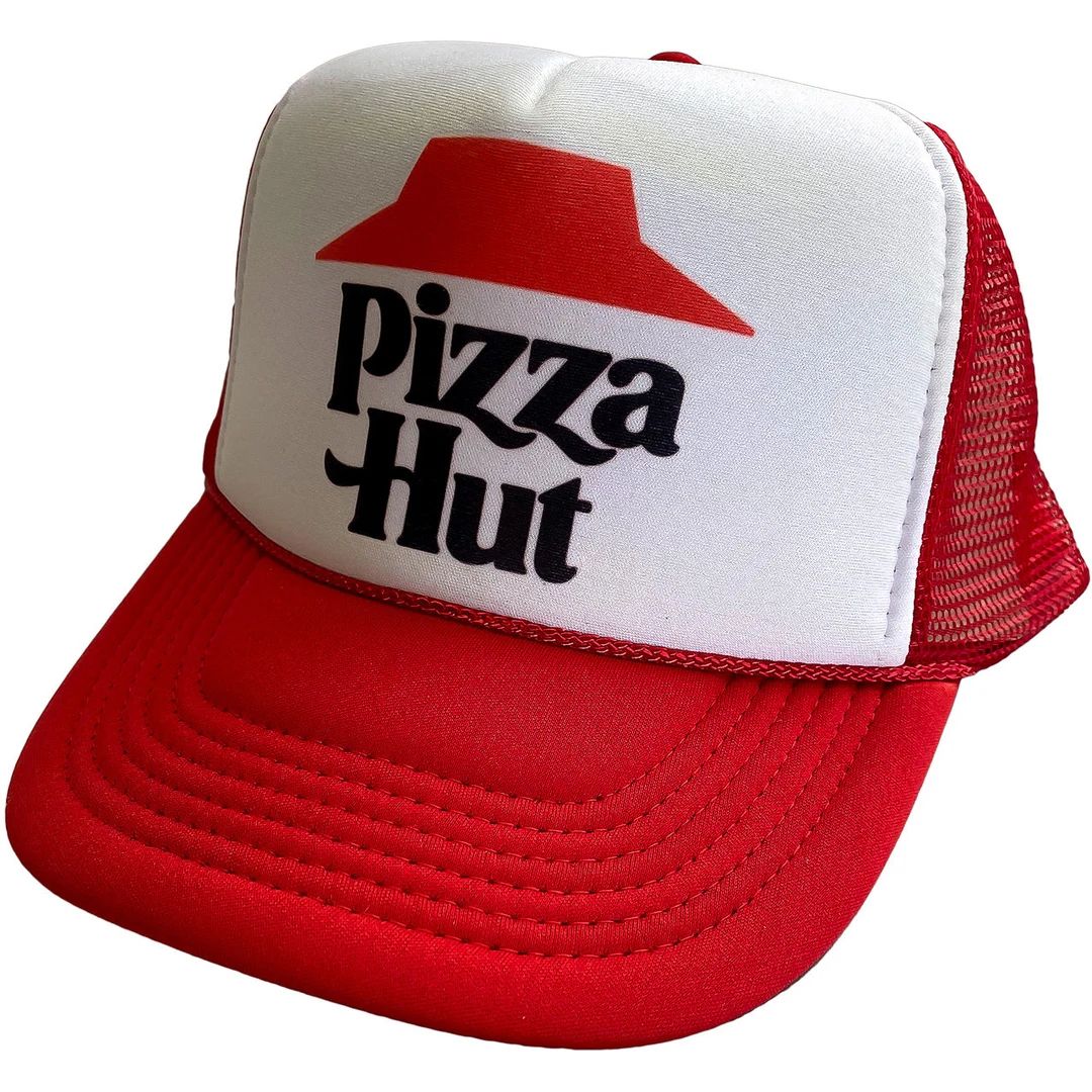 Vintage Pizza Hut Trucker Hat Mesh Hat Adjustable Snap Back - Etsy | Etsy (US)